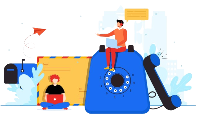 Contact Us Illustration